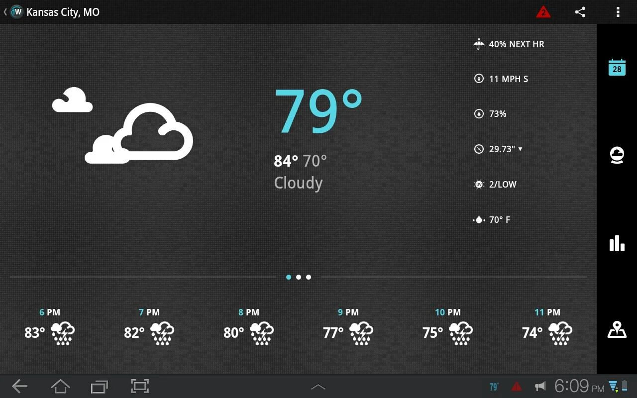 1Weather Pro: Local Forecast, Radar v2.2