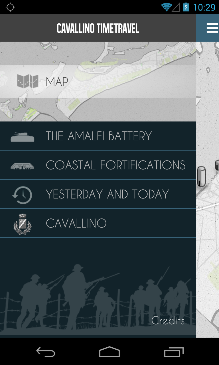 Cavallino Time Travel Screen 2