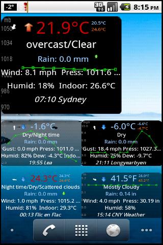 【免費天氣App】Weather Watch Widget - Demo-APP點子