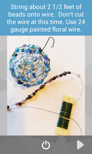 Wire and Bead Ornaments