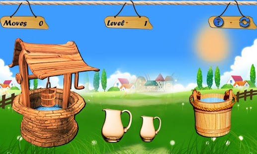Lastest Water Jug Math Puzzle APK
