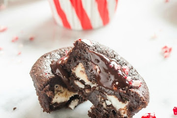 Easy Peppermint Brownies