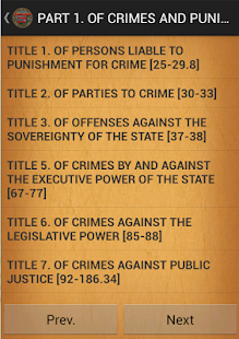 CALIFORNIA PENAL CODE Screenshots 4