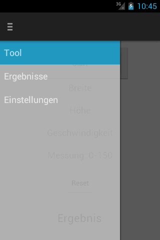 Beschleunigungsmesser Screen 2