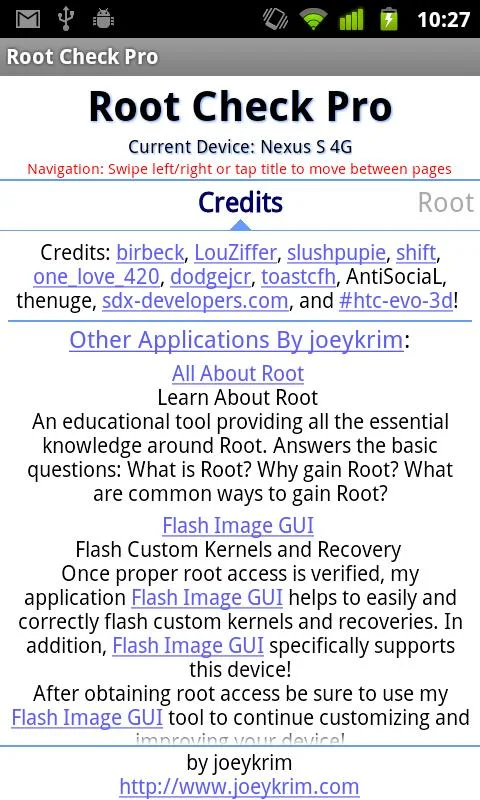 Root Checker Pro - screenshot