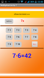 MULTIPLICATION TABLES 10 DAYS poster 3