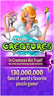 Doodle Creatures Free: Animals - náhled