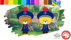 子供向け無料知育アプリ がんばれ ルルロロのぬりえ絵本 Androidアプリ Applion