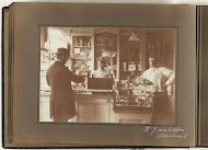 Interieur van de chocolaterie van H.J. van Olffen, Oldenzaal