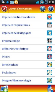 Carnet d'intervention Screenshots 1