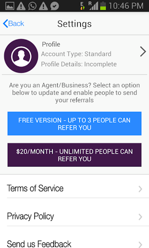 QuickLinkt Referral App