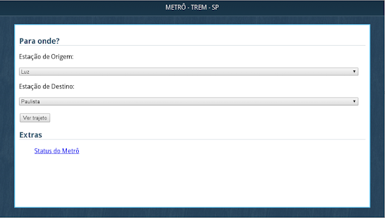 Metrô <-> CPTM SP Screenshots 2