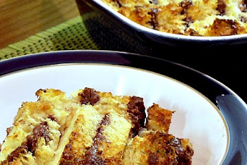 Nutella Brioche Pudding