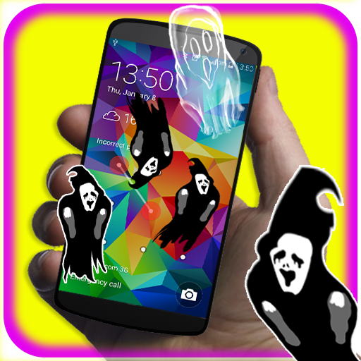 Ghost in Phone funny joke 個人化 App LOGO-APP開箱王