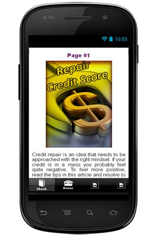 【免費書籍App】Repair Your Credit Score-APP點子