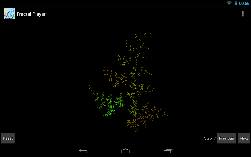 Fractal Player Screen 3