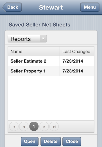 Stewart Net Sheet