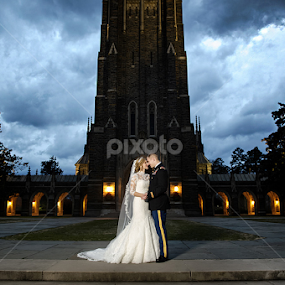 cloudy with a chance of wedding by Brian Mullins - Wedding Bride & Groom