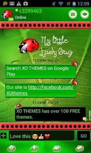 How to install Ladybug Theme for GO SMS Pro 1.0 mod apk for laptop