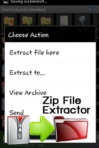 Zip File Extractor