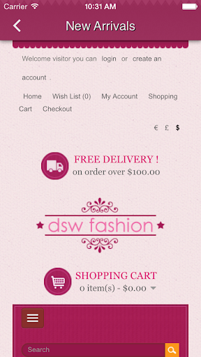 【免費生活App】DSW Fashion-APP點子