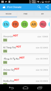  iFont Donate: miniatura da captura de tela  