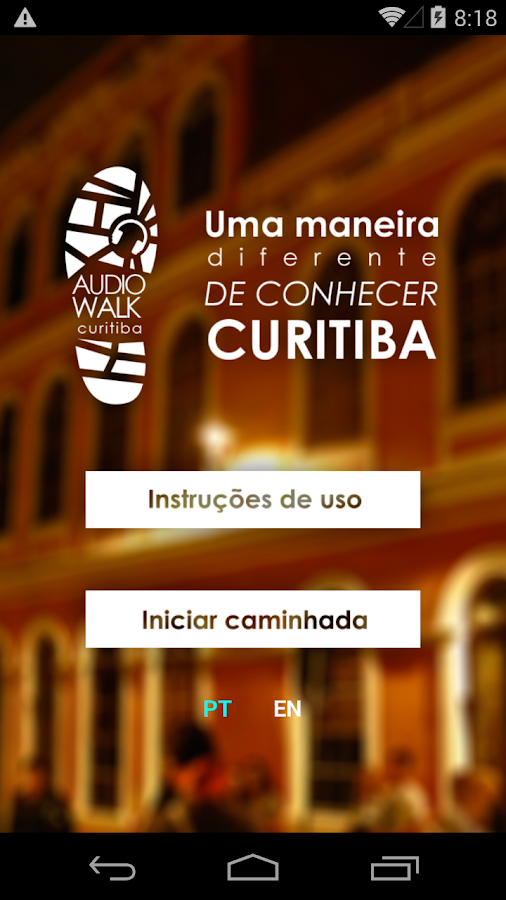    Curitiba AudioWalk- screenshot  