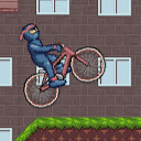 Ninja BMX bike - race game mobile app icon