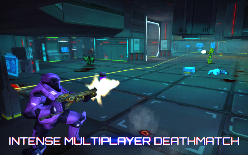 Neon Shadow v1.34 Hack Apk Mod (Unlimited Ammo/Health) - screenshot