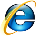 Fake Internet Explorer mobile app icon