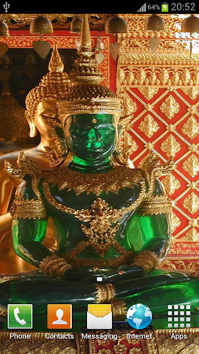 免費個人化App|Emerald buddha live wallpaper|阿達玩APP