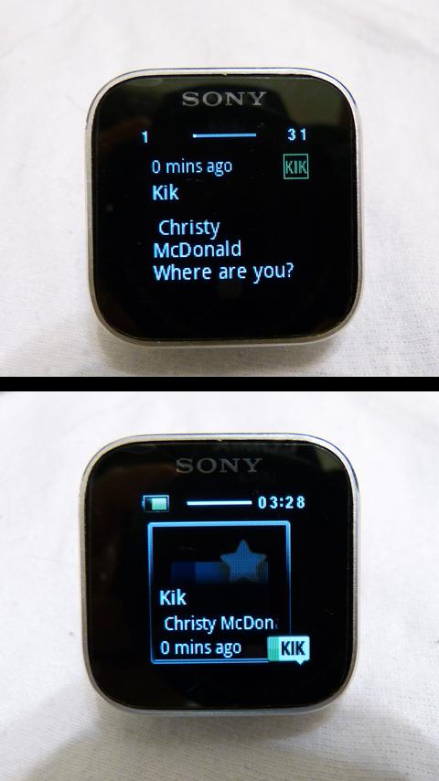 Android application SmartWatch Universal IM screenshort