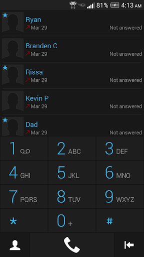 ExDialer Simple Blue Theme