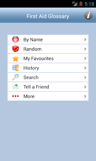 【免費醫療App】First-Aid glossary-APP點子
