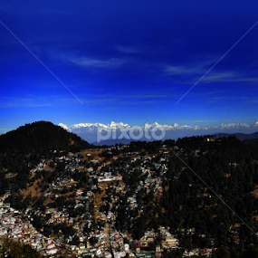 Nainital With the Great Himalaya by नवीन जोशी - Landscapes Mountains & Hills