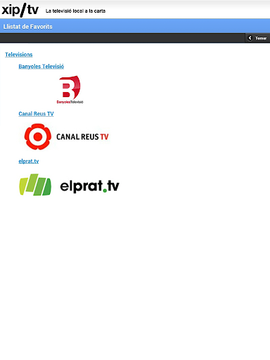 【免費通訊App】xip/tv TV Local a la carta-APP點子