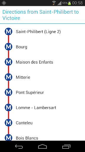 【免費交通運輸App】Lille Metro Map-APP點子