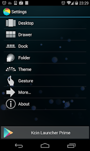 Kcin Launcher - support Kitkat - screenshot thumbnail