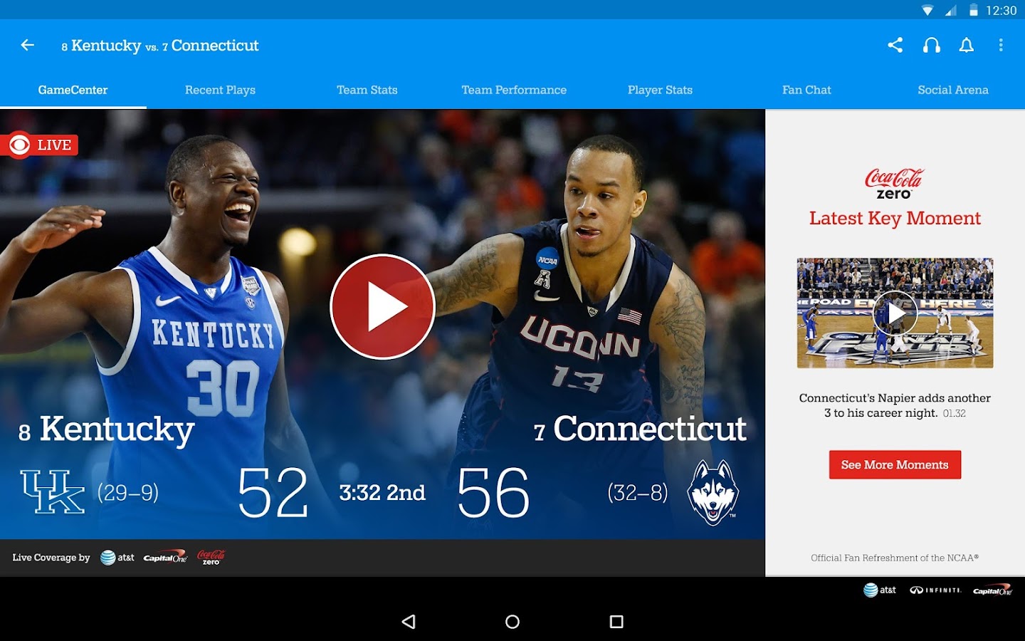 NCAA March Madness Live Google Play의 Android 앱