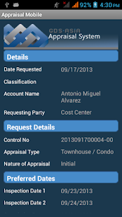 GDS Appraisal Screenshots 15