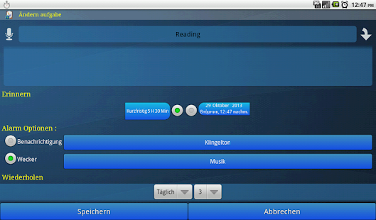 Wecker Alarm Plus Millenium apk cracked download - screenshot thumbnail