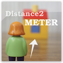 Distance2Meter camera measure logo
