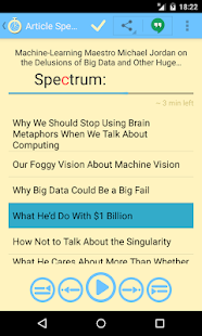 Article Speed Reader Screenshots 1