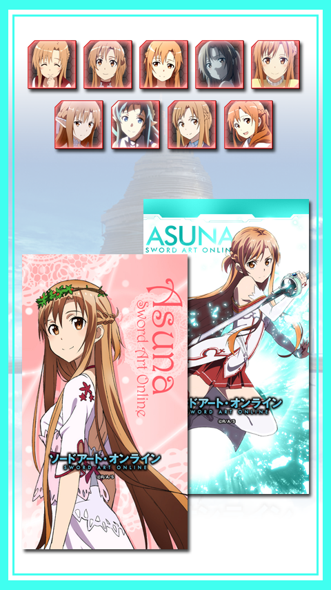 Android application ライブ壁紙　/ アスナ 「ソードアート・オンライン」 screenshort