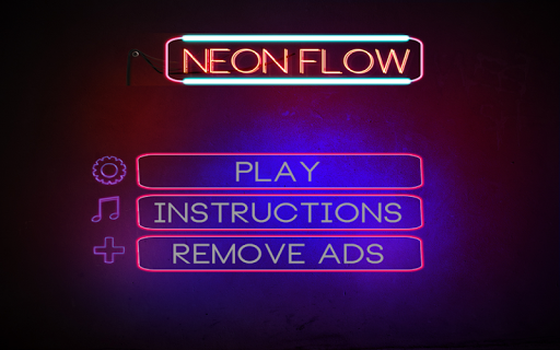 NeonFlow Fun Free Puzzle Game