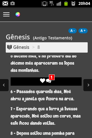 Android application BibliApp NVI - Plus screenshort