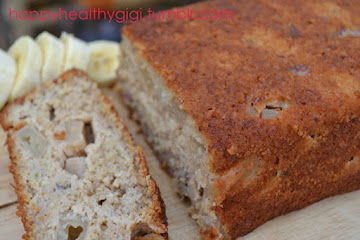 Clean Eating Banana Apple Bread