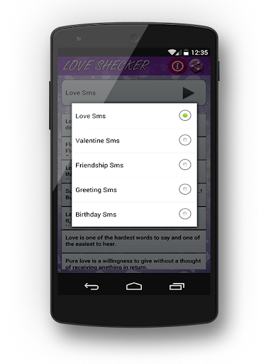【免費娛樂App】love checker and sms-APP點子