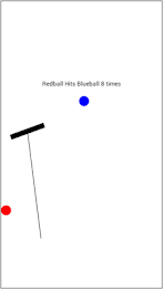 Redball Hits Blueball poster 2