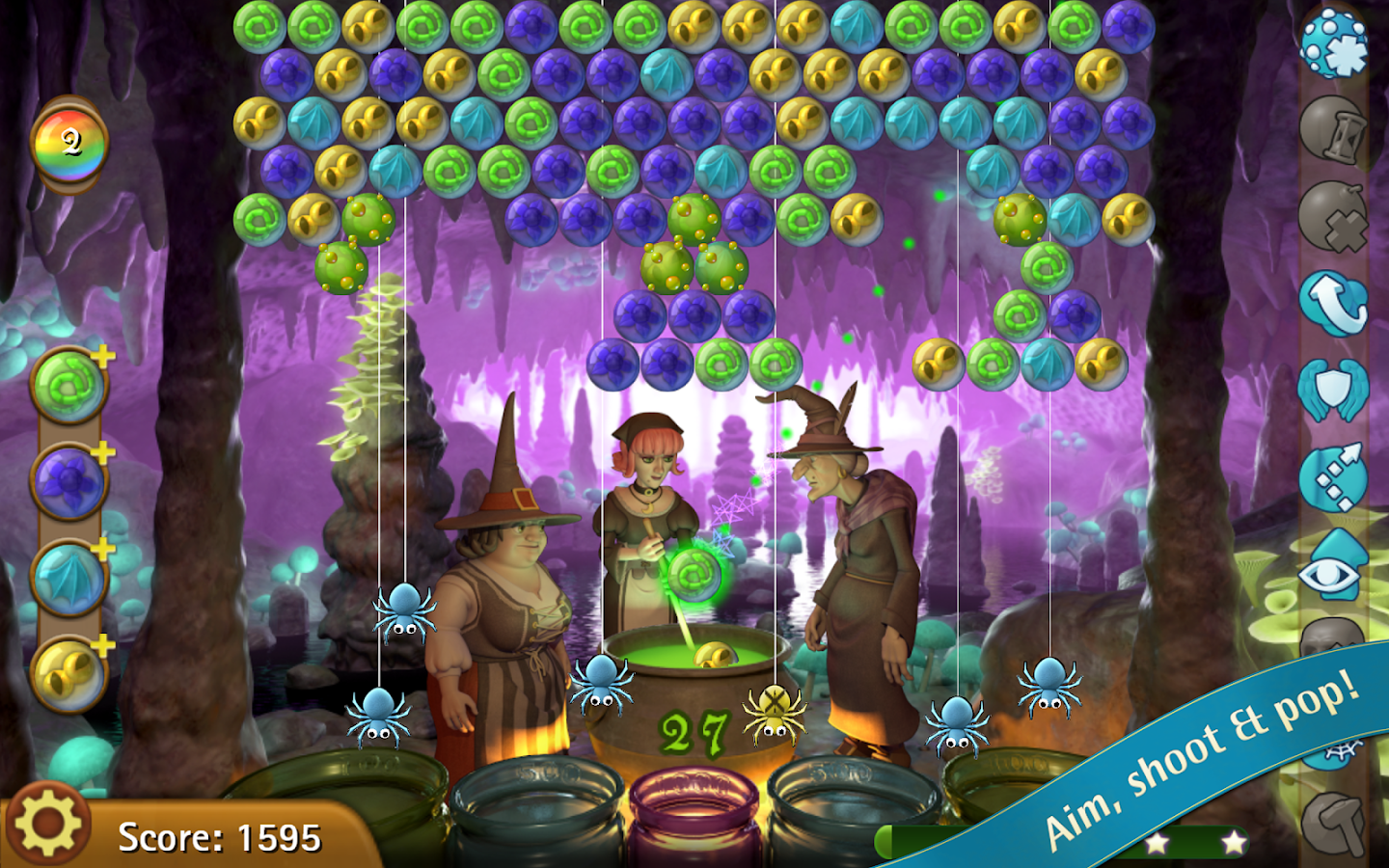 Bubble Witch Saga - screenshot